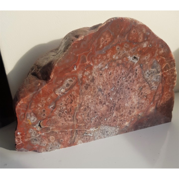 Niezwykły jaspiso-agat komórkowy z aluwiów Nysy Kłodzkiej