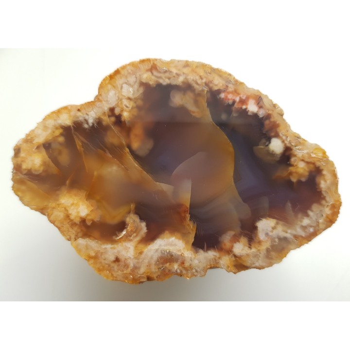 Agat "rzeczny" z Bobru w Sudetach (river agate)
