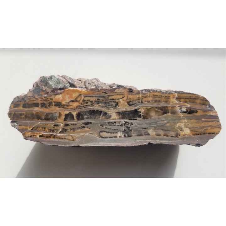 Warstwowany rogowiec ze zlepieńców kulmu niecki śródsudeckiej