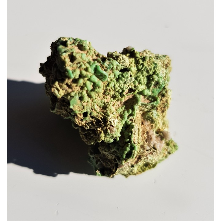 Botryoidalne, masywne skupienia piromorfitu z Miedzianki sudeckiej