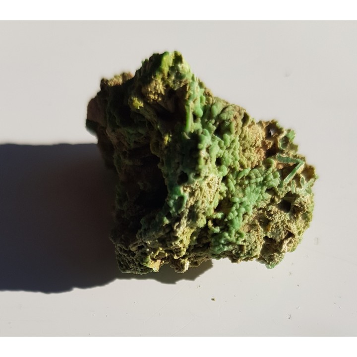 Botryoidalne, masywne skupienia piromorfitu z Miedzianki sudeckiej