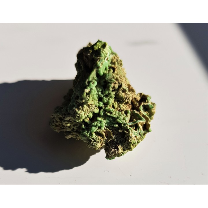 Botryoidalne, masywne skupienia piromorfitu z Miedzianki sudeckiej