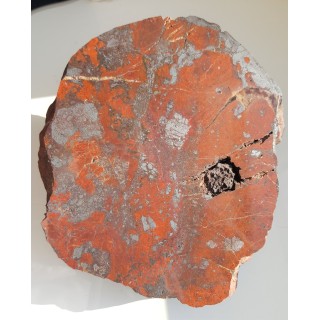 Czerwony jaspis z hematytem z kulmu niecki śródsudeckiej