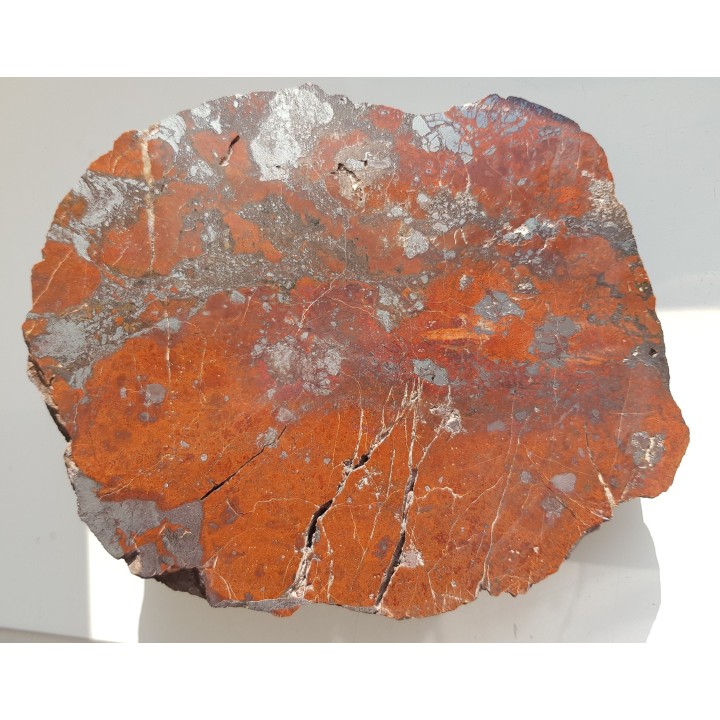 Czerwony jaspis z hematytem z kulmu niecki śródsudeckiej