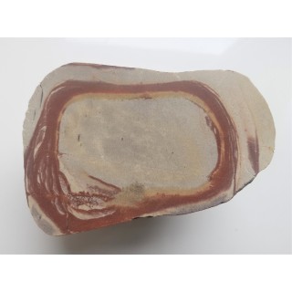 Otoczak piaskowca ze zlepieńców kulmu z pierścieniami Lieseganga