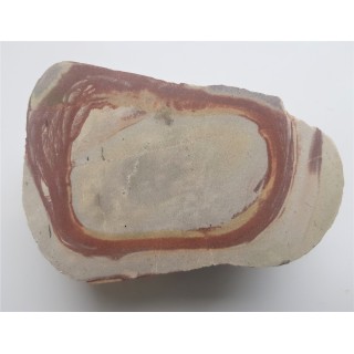 Otoczak piaskowca ze zlepieńców kulmu z pierścieniami Lieseganga