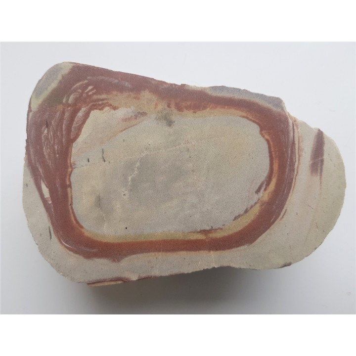 Otoczak piaskowca ze zlepieńców kulmu z pierścieniami Lieseganga