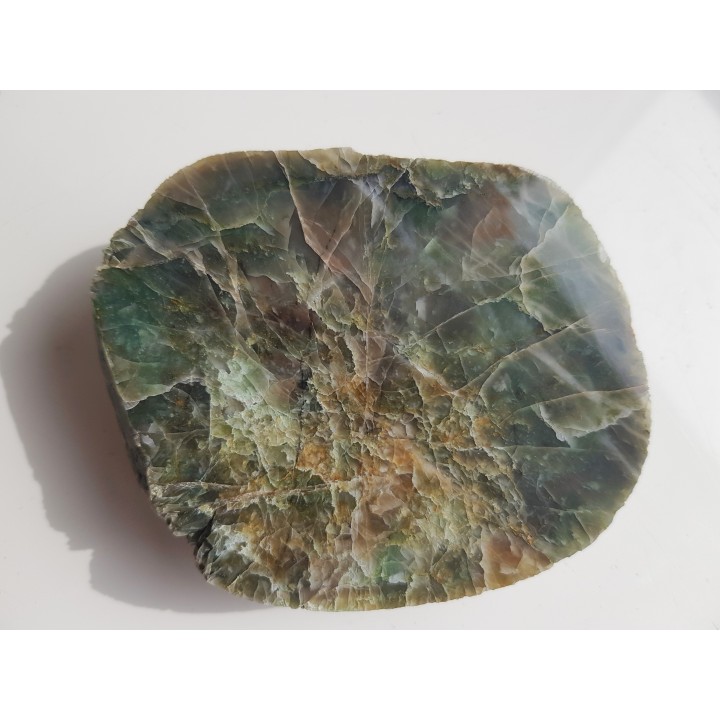 Zielony kwarc z aluwiów Nysy Kłodzkiej