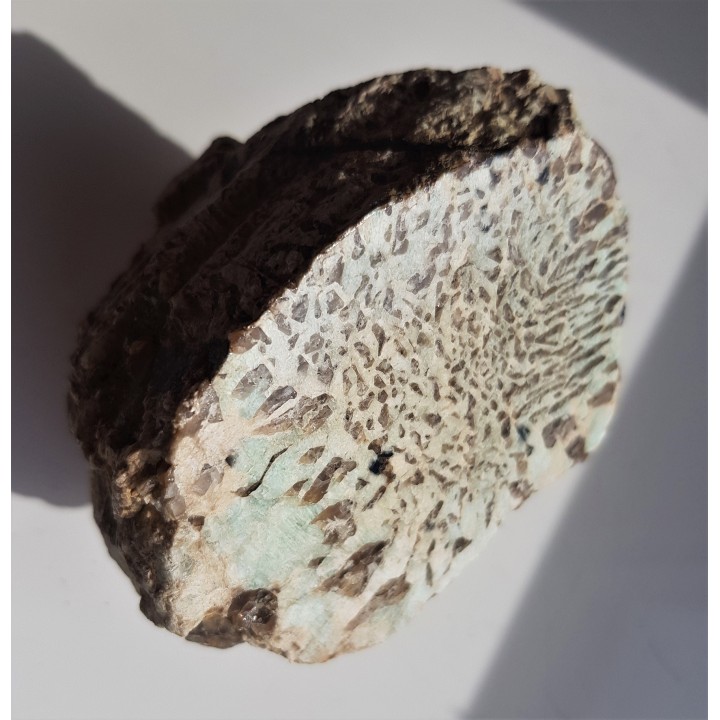 Amazonitowy granit napisowy z Bukowca k. J. Góry