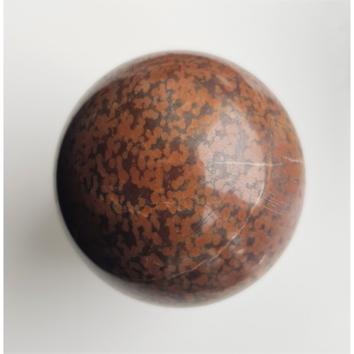 Kula polerowana z metadiabazu z Gór Kaczawskich