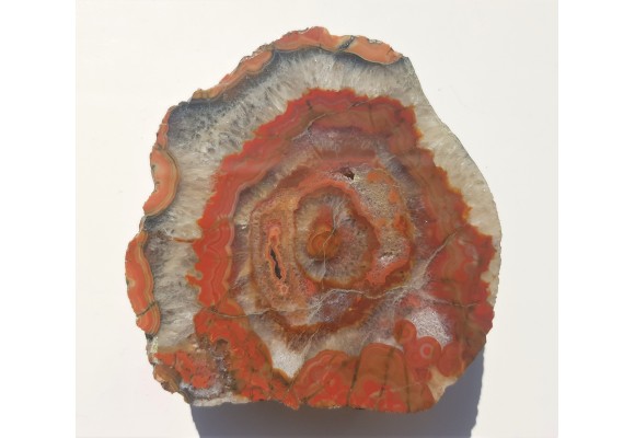 Agat "rzeczny" z Bobru w Sudetach (river agate)