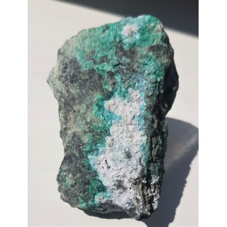 Hydrocynkit, devillin oraz langit z Ciechanowic k. Miedzianki sudeckiej