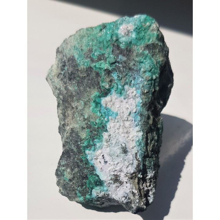 Hydrocynkit, devillin oraz langit z Ciechanowic k. Miedzianki sudeckiej