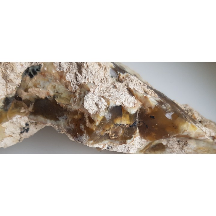 Żyła opalu miodowego z Jordanowa Śląskiego