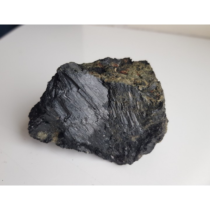 Hornblenda i apatyt z Bystrzycy Grn.