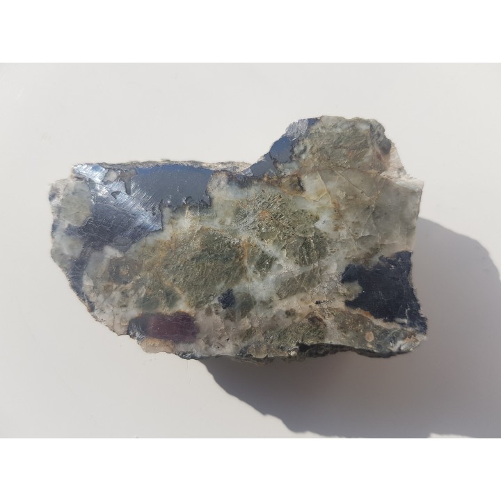 Galena w żyle kruszcowej z Janowic Wielkich