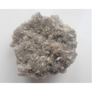 Szczotka doskonale wykształconych kryształów przezroczystego barytu z Lubina (LGOM)