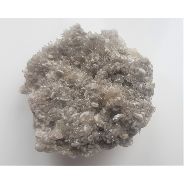 Szczotka doskonale wykształconych kryształów przezroczystego barytu z Lubina (LGOM)