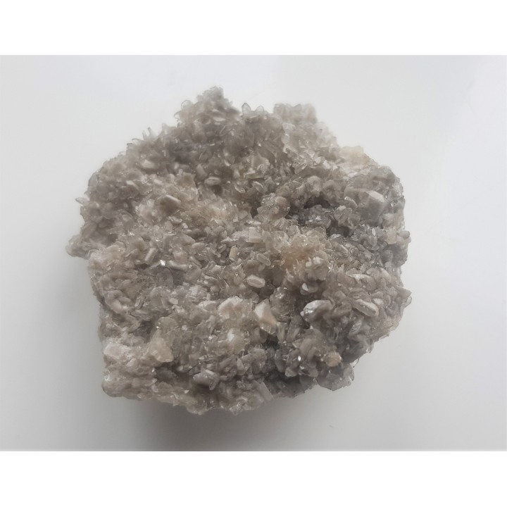 Szczotka doskonale wykształconych kryształów przezroczystego barytu z Lubina (LGOM)