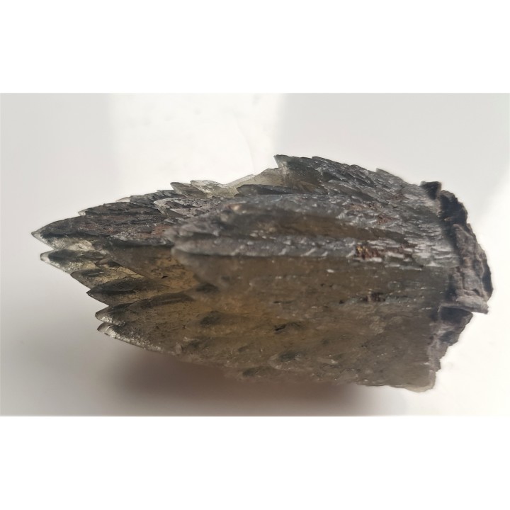 Unikatowe kryształy zielonego kalcytu z pirytem z Lubina