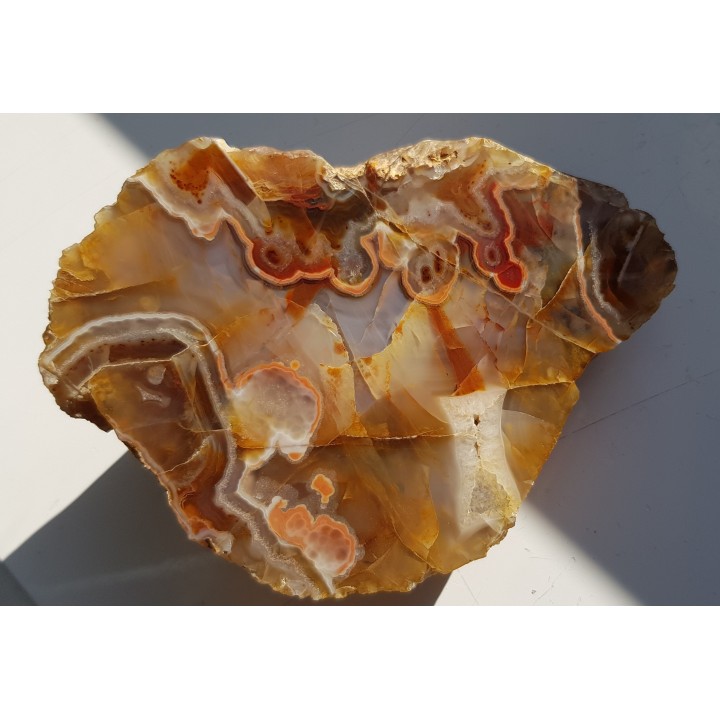 Agat "rzeczny" z Bobru w Sudetach (river agate)