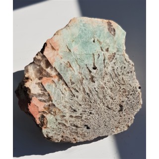 Amazonitowy granit napisowy z Bukowca k. J. Góry