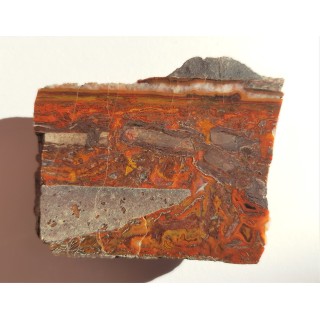 Agat żyłowy z Różanej