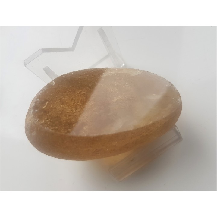 Unikat - otoczak kwarcu dymnego z aluwiów Bobru