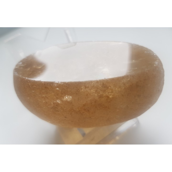 Unikat - otoczak kwarcu dymnego z aluwiów Bobru