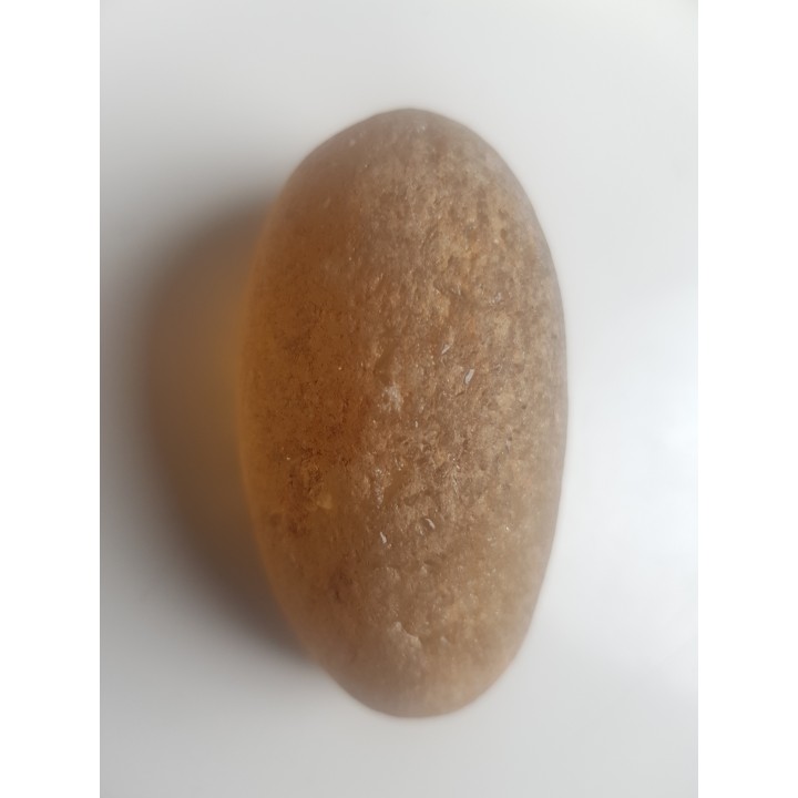 Unikat - otoczak kwarcu dymnego z aluwiów Bobru