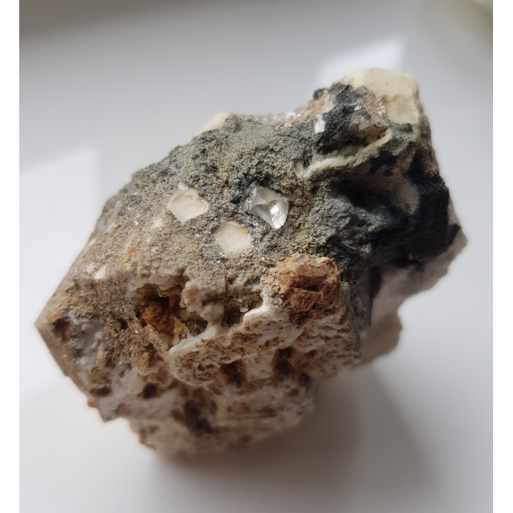 Topaz na skaleniu ze Strzegomia