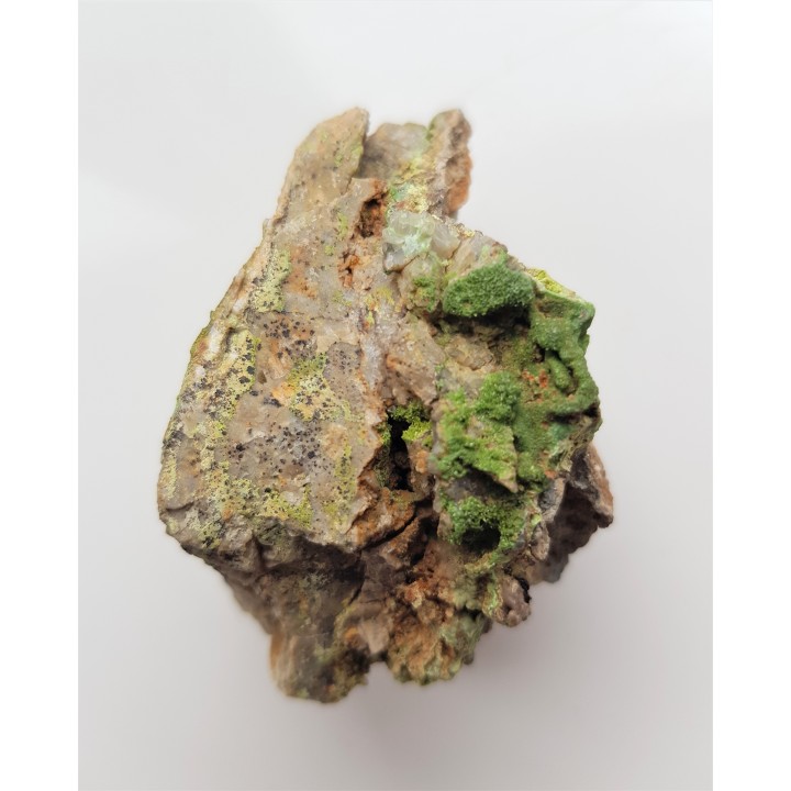 Krystaliczny piromorfit z Janowic Wielkich