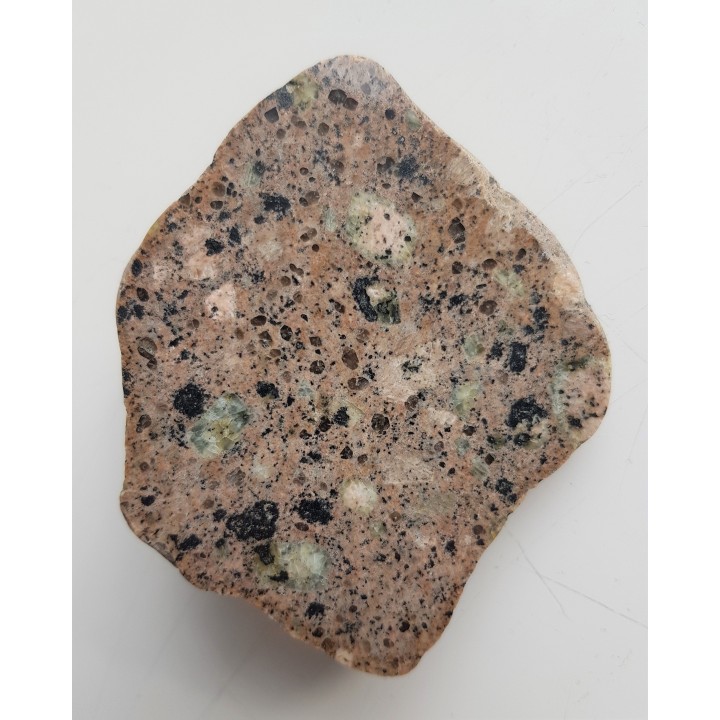 Porfir kwarcowy z zielonymi plagioklazami, eratyk Kołobrzeg