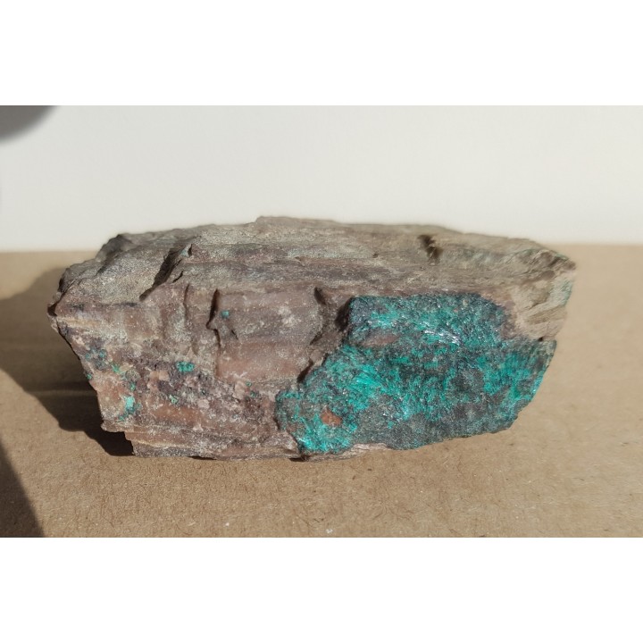 Pseudomalachit (fosforan miedzi) z Lipy k. Jawora