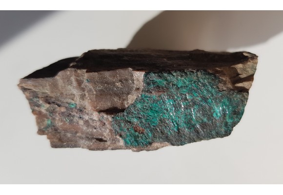 Pseudomalachit (fosforan miedzi) z Lipy k. Jawora