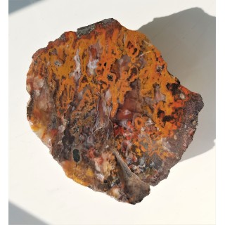 Agat pseudostalaktytowy z Suszyny k. Kłodzka