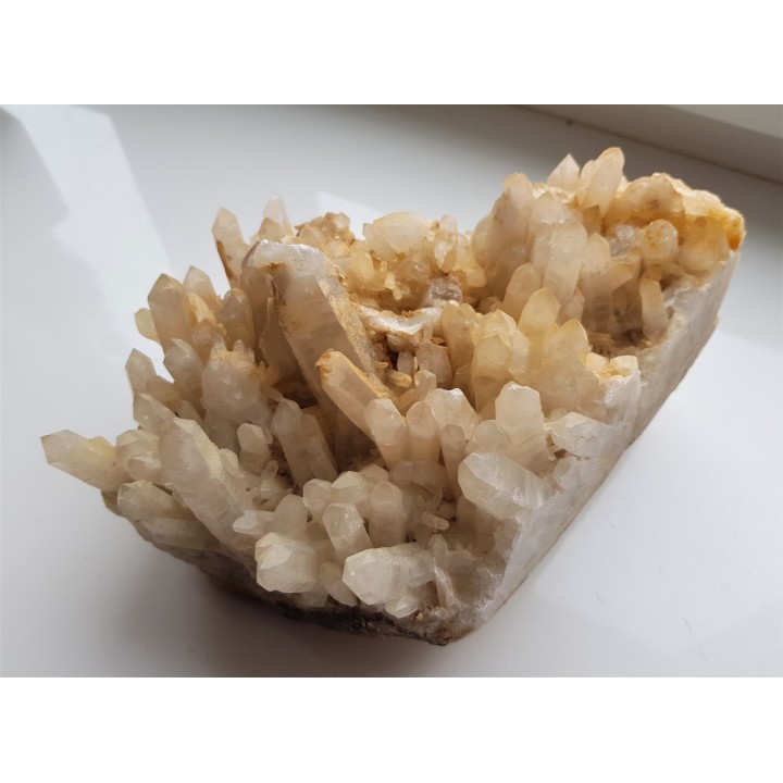 Duża szczotka kryształów górskich ze Strzegomia (Rogoźnica)