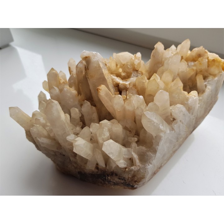 Duża szczotka kryształów górskich ze Strzegomia (Rogoźnica)