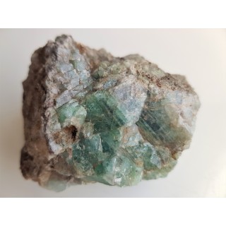 Zielony fluoryt z Kowar o wyjątkowo pięknej barwie