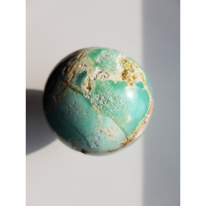 Kula z chryzoprazu ze Szklar