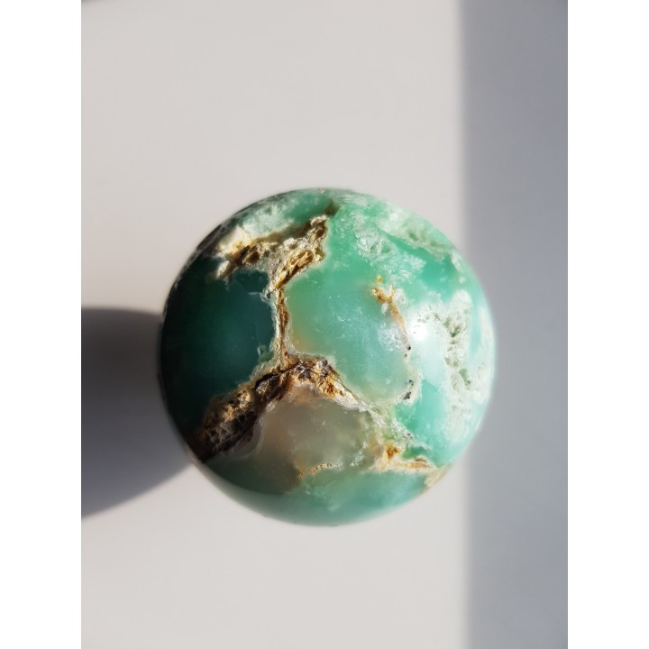 Kula z chryzoprazu ze Szklar
