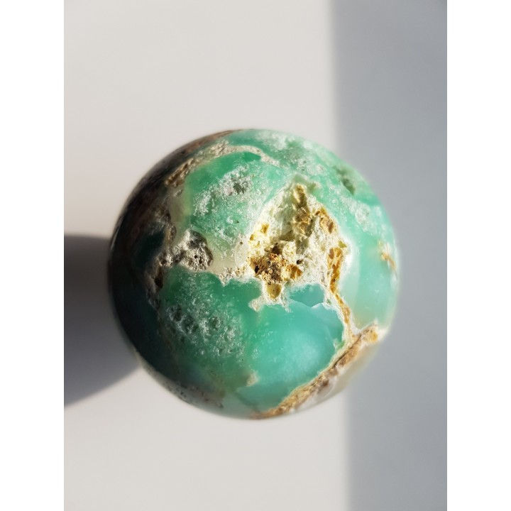 Kula z chryzoprazu ze Szklar