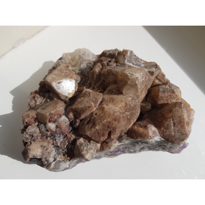 Wyjątkowa szczotka ametystowa z Jagniątkowa