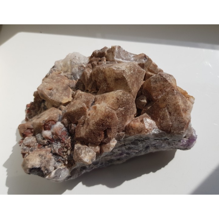 Wyjątkowa szczotka ametystowa z Jagniątkowa