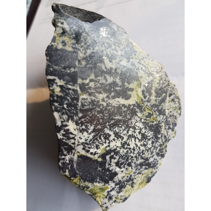 Hornblenda, magnetyt oraz serpofit z Kowar