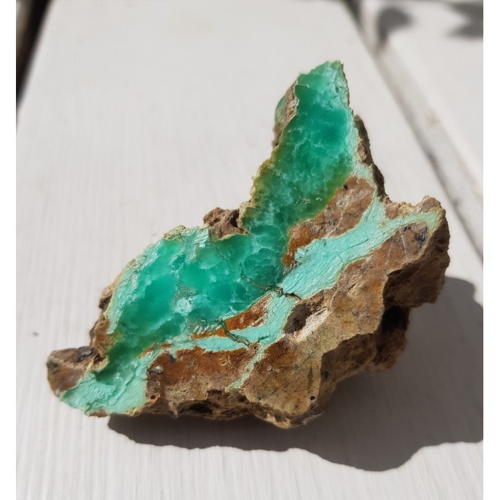 Chryzopraz ze Szklar k. Ząbkowic Śląskich