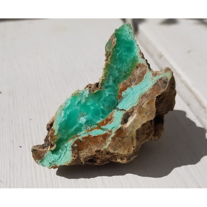 Chryzopraz ze Szklar k. Ząbkowic Śląskich