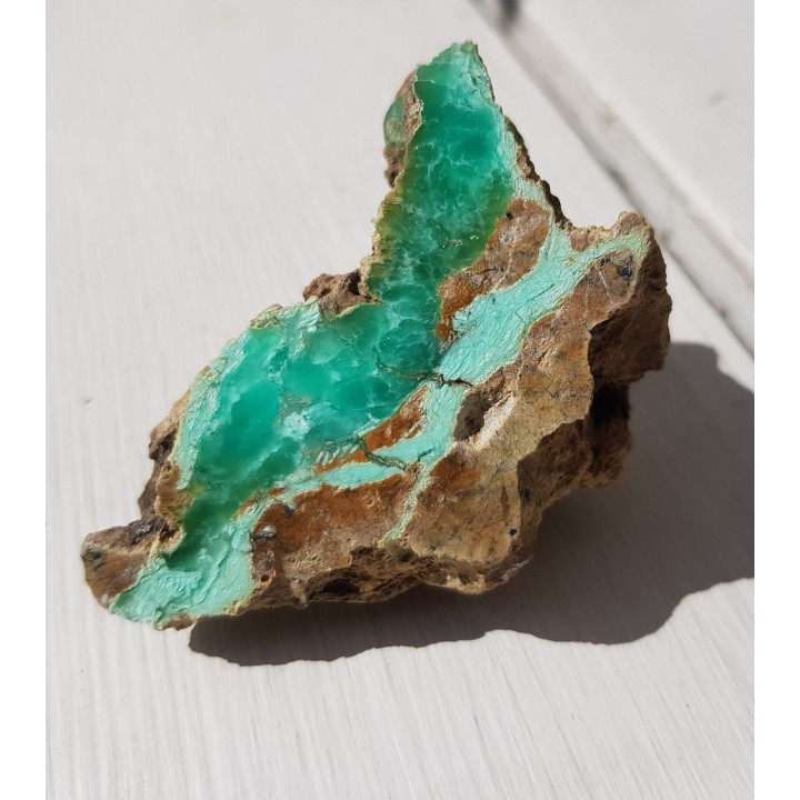 Chryzopraz ze Szklar k. Ząbkowic Śląskich