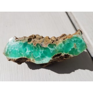 Chryzopraz ze Szklar k. Ząbkowic Śląskich