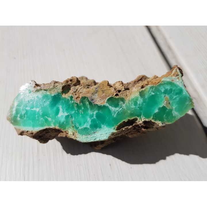 Chryzopraz ze Szklar k. Ząbkowic Śląskich